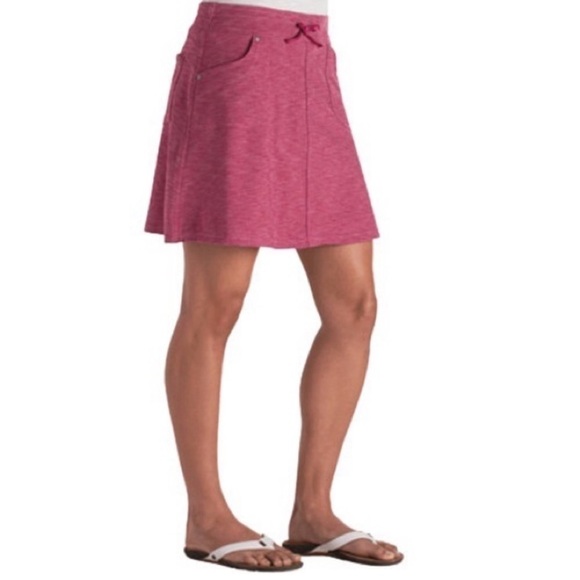 NWOT Kuhl Mova Skort Marled Berry Red Size XS - Picture 7 of 8